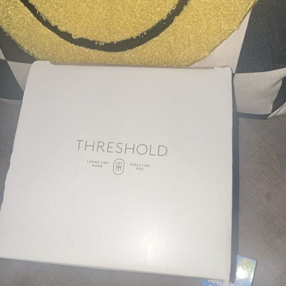 Threshold Telford Clear Glass Tumblers Set of 4 12.5 fl oz Dishwasher Safe